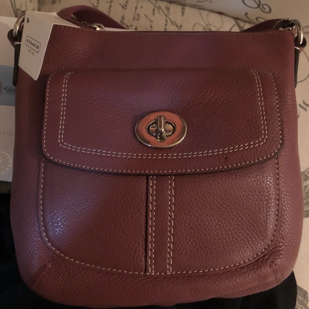 Coach side purse. New with tags